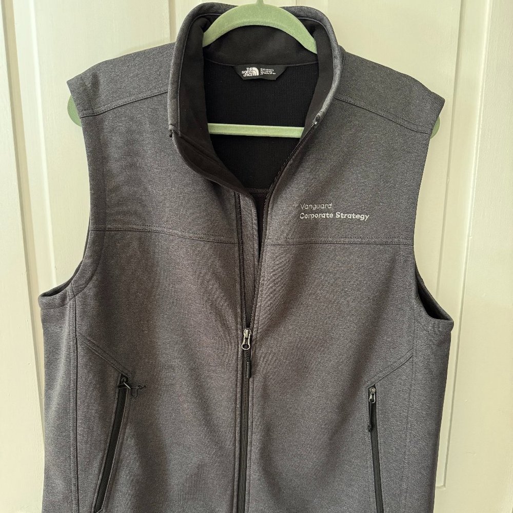 North Face Gray Performance Vest